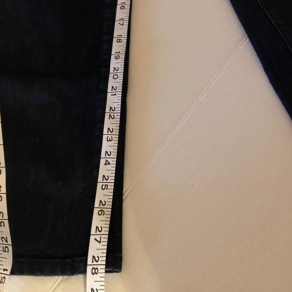 Coldwater Creek Dark Blue Mini Bootcut Leg Natural Fit Jeans - Picture 10 of 10